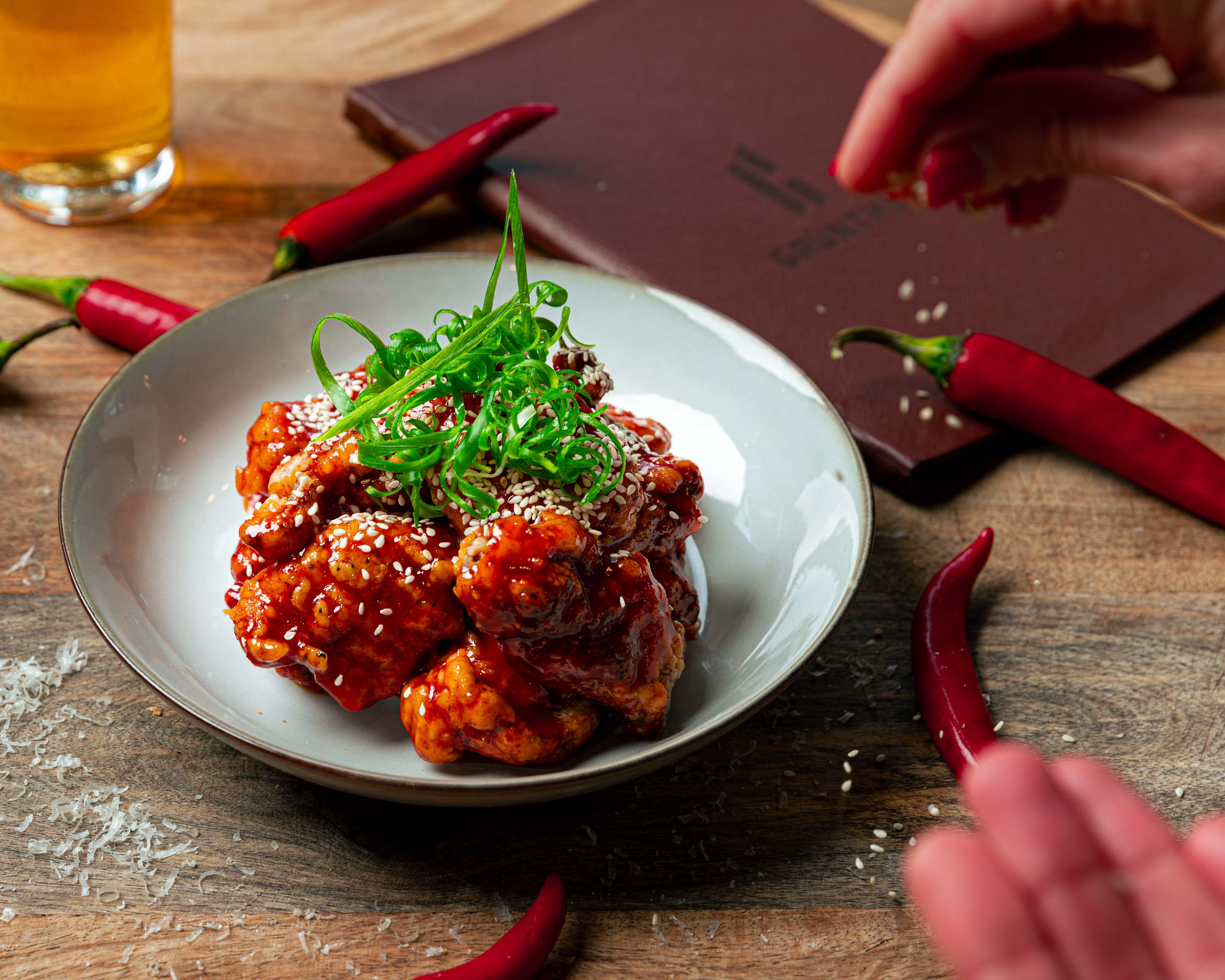 Korean fried chicken